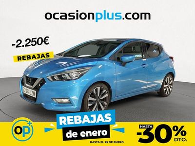Azul Usado 2017 Nissan Micra Tekna Utilitario | 11.250 € (Precio justo)
