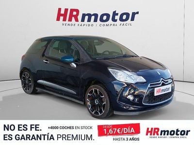Usado DS Automobiles DS3 82 CV (60 kW) 2016 Azul Utilitario
