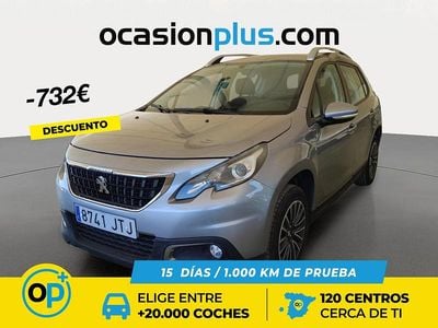 Gris Usado 2016 Peugeot 2008 Active SUV | 9158 € (Precio justo)
