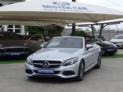 Usado Mercedes C250 211 CV (155 kW) 2017 Gris Descapotable