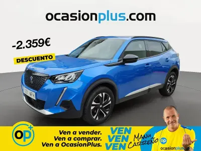 Usado Peugeot 2008 Allure 100 CV (73 kW) 2023 Azul SUV