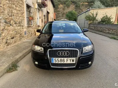 Usado Audi A3 Sportback Ambition 105 CV (77 kW) 2007 Negro Utilitario