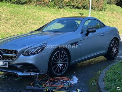 Usado Mercedes SLC250 204 CV (150 kW) 2016 Gris / plata Descapotable