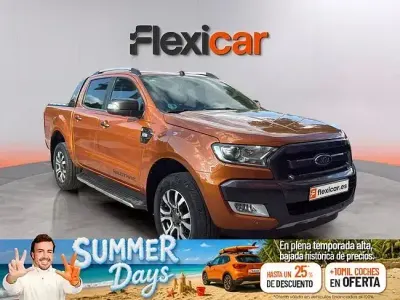 Usado Ford Ranger Wildtrack 200 CV (147 kW) 2018 Naranja Pickup/Camioneta