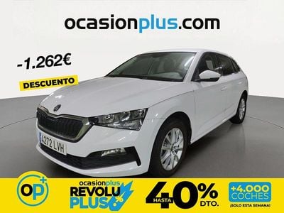 Usado Skoda Scala Ambition 95 CV (69 kW) 2021 Blanco Utilitario