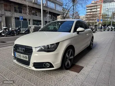 Usado Audi A1 Ambition 104 CV (76 kW) 2011 Blanco Utilitario