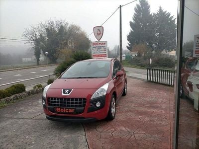 Usado Peugeot 3008 Sport 110 CV (80 kW) 2009 Granate Familiar