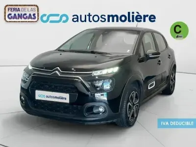 Usado Citroën C3 PureTech 83 CV (61 kW) 2024 Negro Berlina