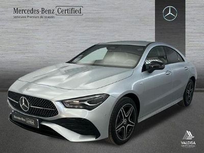 Plata hightech Usado 2025 Mercedes CLA250e AMG line Berlina | 48.900 € (Caro)