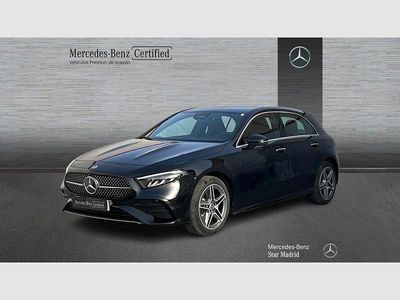 Usado Mercedes A250 AMG line 218 CV (160 kW) 2025 Negro Berlina