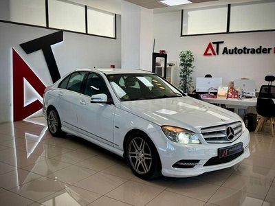 Usado Mercedes C220 Avantgarde 170 CV (125 kW) 2011 Blanco Berlina