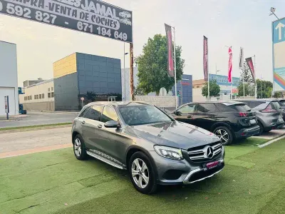 Usado Mercedes GLC220 170 CV (125 kW) 2018 Gris / plata SUV