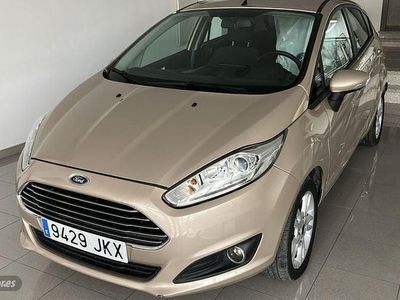 Marrón Usado 2015 Ford Fiesta Trend Berlina | 9500 € (Un poco caro)