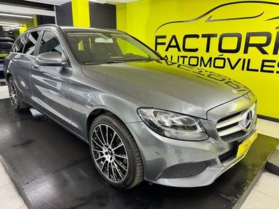Usado Mercedes C220 170 CV (125 kW) 2017 Gris / plata Familiar