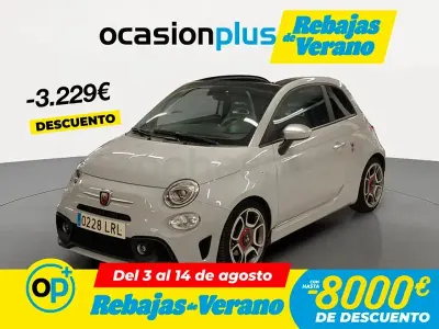 Usado Abarth 595C Turismo 165 CV (121 kW) 2021 Gris / plata Descapotable