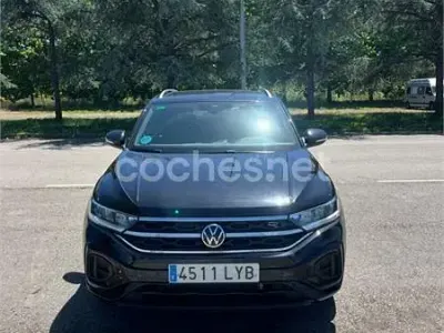Usado VW T-Roc R-line 150 CV (110 kW) 2022 Negro SUV