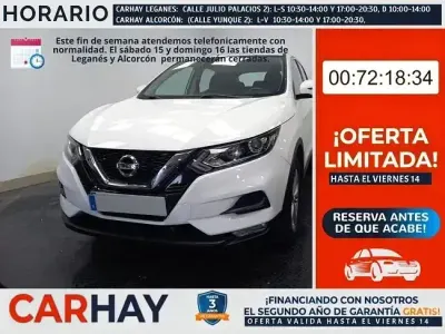 Usado Nissan Qashqai Acenta 116 CV (85 kW) 2019 Blanco SUV
