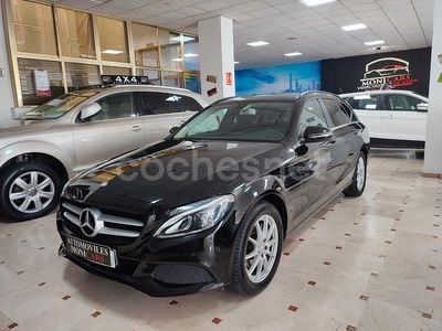 Usado Mercedes C220 170 CV (125 kW) 2016 Negro Familiar