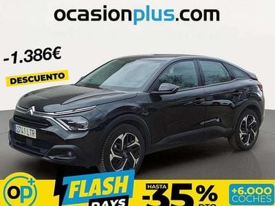 Usado Citroën C4 Feel 110 CV (80 kW) 2021 Negro Utilitario