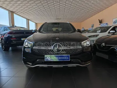 Usado Mercedes GLC220 194 CV (142 kW) 2021 Negro SUV