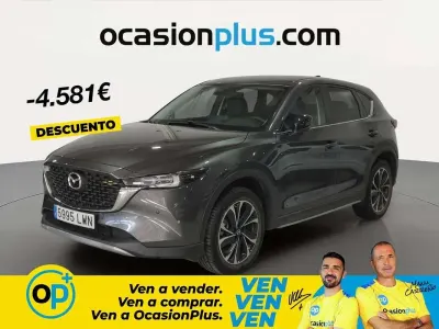 Usado Mazda CX-5 Newground 150 CV (110 kW) 2022 Gris SUV
