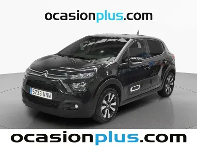 Usado Citroën C3 PureTech 83 CV (61 kW) 2024 Negro Utilitario