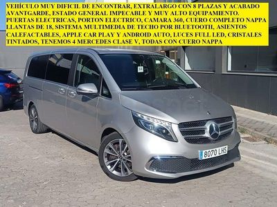 Usado Mercedes V220 Avantgarde 163 CV (119 kW) 2020 Gris / plata Monovolumen