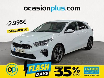 Usado Kia Ceed 136 CV (100 kW) 2019 Blanco Utilitario
