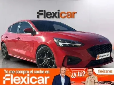 Usado Ford Focus ST-Line 125 CV (91 kW) 2018 Rojo Berlina