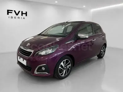 Usado Peugeot 108 Roland Garros 82 CV (60 kW) 2016 Violeta / lila Berlina