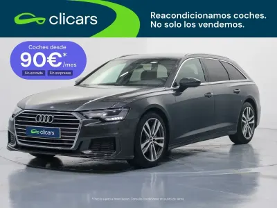 Usado Audi A6 S-Line 204 CV (150 kW) 2022 Gris / plata Familiar