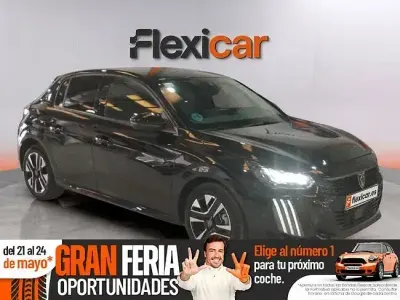 Usado Peugeot 208 Allure 100 CV (73 kW) 2025 Negro Utilitario