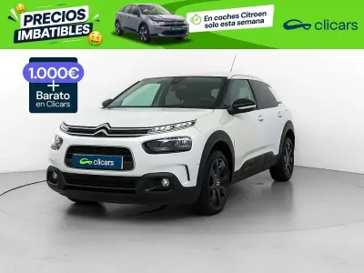 Usado Citroën C4 Cactus PureTech 131 CV (96 kW) 2019 Blanco Utilitario