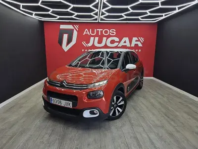 Usado Citroën C3 Feel 75 CV (55 kW) 2017 Rojo Berlina