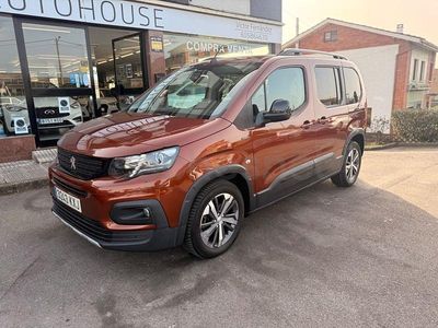 Usado Peugeot Rifter GT-line 100 CV (73 kW) 2019 Naranja Monovolumen