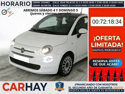 Usado Fiat 500 Lounge 71 CV (52 kW) 2020 Blanco Berlina
