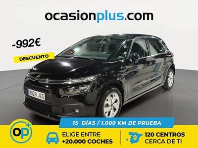 Usado Citroën C4 Live 130 CV (95 kW) 2017 Negro Monovolumen