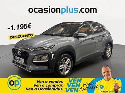 Usado Hyundai Kona 120 CV (88 kW) 2018 Gris SUV