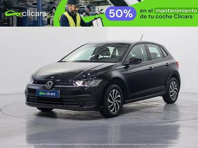 Usado VW Polo Life 95 CV (69 kW) 2022 Negro Utilitario