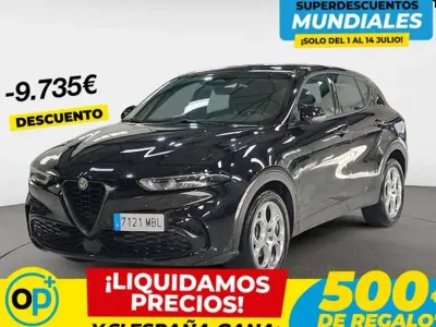 Usado Alfa Romeo Tonale Sprint 130 CV (95 kW) 2022 Negro SUV