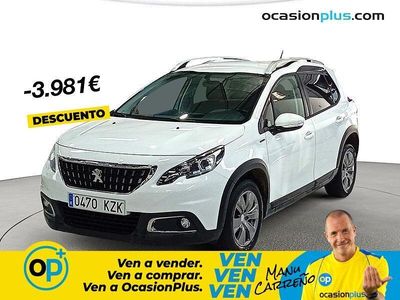 Usado Peugeot 2008 Signature Sky 100 CV (73 kW) 2019 Blanco SUV