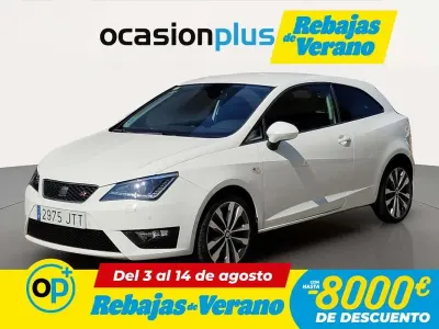 Usado Seat Ibiza SC FR 110 CV (80 kW) 2016 Blanco Utilitario