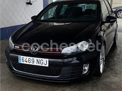 Usado VW Golf VI GTI 210 CV (154 kW) 2009 Negro Utilitario
