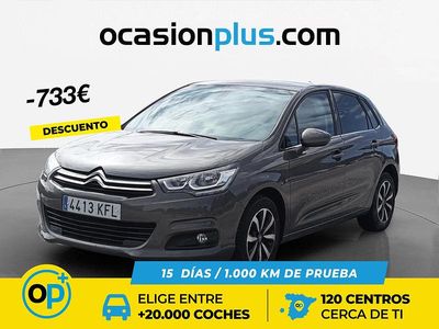 Usado Citroën C4 Live 110 CV (80 kW) 2017 Gris