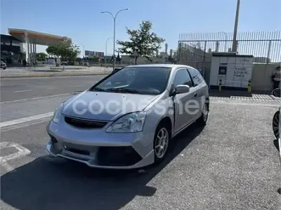 Usado Honda Civic LS 90 CV (66 kW) 2002 Gris / plata Berlina