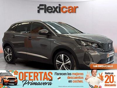 Usado Peugeot 3008 Allure 130 CV (95 kW) 2021 Gris SUV