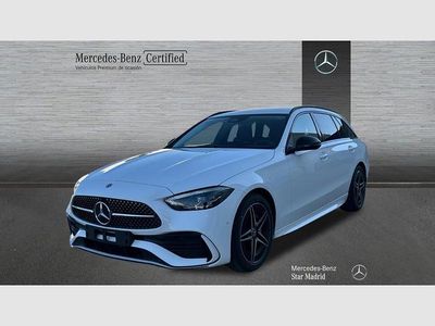 Usado Mercedes C200 163 CV (119 kW) 2025 Blanco polar Familiar