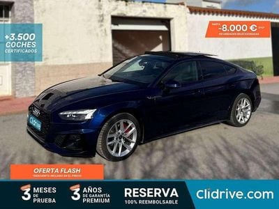 Usado Audi A5 Sportback Premium 204 CV (150 kW) 2021 Azul Utilitario