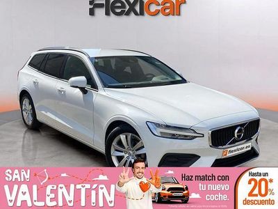 Usado Volvo V60 150 CV (110 kW) 2020 Blanco Familiar