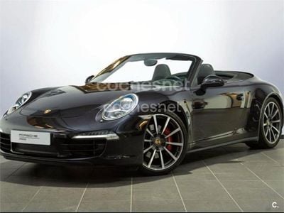 Usado Porsche 911 Carrera 4S Cabriolet 385 CV (283 kW) 2013 Negro Descapotable